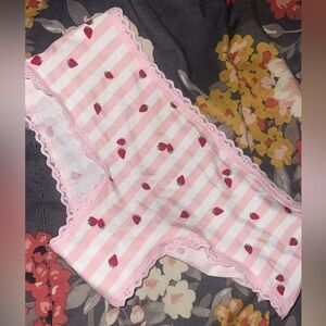 Victoria’s Secret Cheeky Strawberry Print Panties